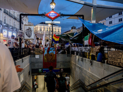 Imagen de la estación de Metro de Sol