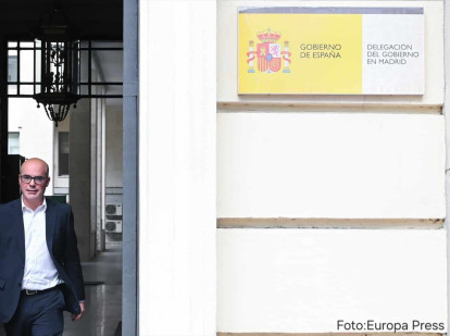 El delegado del Gobierno en Madrid, Francisco Martín