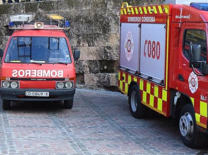 Coches de Bomberos de Córdoba, en una imagen de archivo