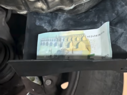 La clave está en esconder bien los billetes
