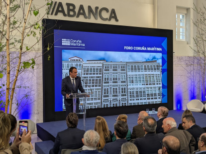 El director del Puerto de La Coruña, Juan Diego Pérez