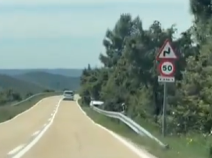 Imagen del lugar de los hechos: el radar, indetectable