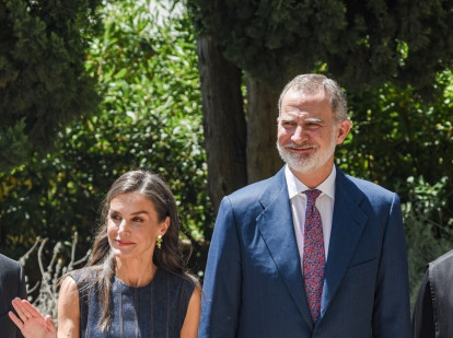 Los Reyes Felipe VI y Letizia llegan al Monasterio de Montserrat, este lunes

ALBERTO PAREDES - EUROPA PRESS
23/6/2025