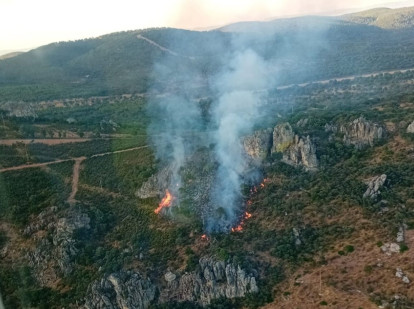 Incendio en Espiel.

INFOCA
