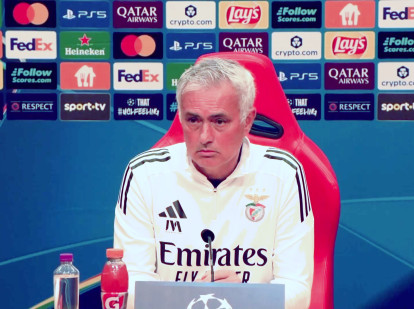 El técnico del Benfica, José Mourinho - EFE