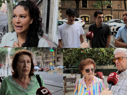 La reacción de la calle al registro de la UCO en Ferraz
