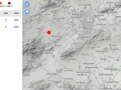 Localización del sismo