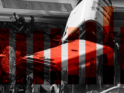 Evolución de los accidentes de tren en España