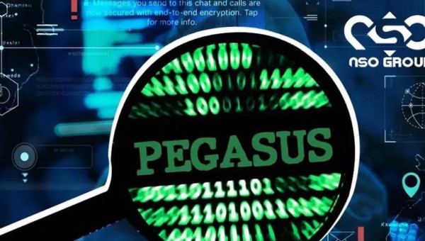 Representación del software espía Pegasus y su fabricante NSO