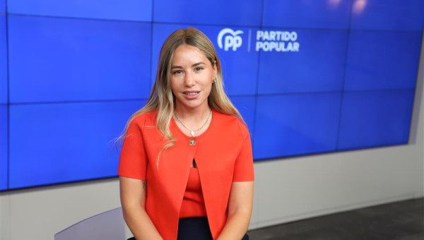 La vicesecretaria de Movilización y Reto Digital del PP, Noelia Núñez, posa para El Debate