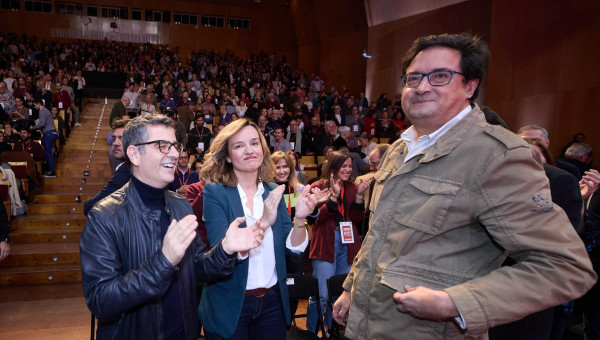 Félix Bolaños, Pilar Alegría y Óscar López
