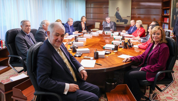 El presidente del Tribunal Constitucional, Cándido Conde-Pumpido