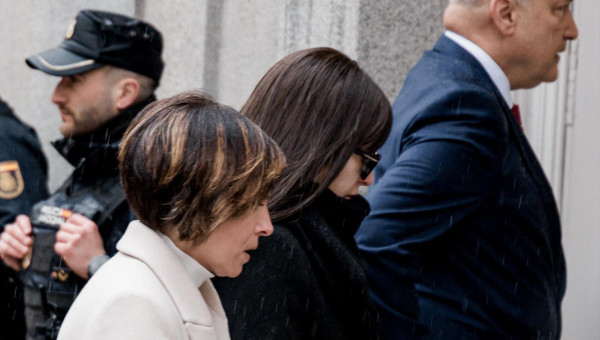 La expareja de Ábalos, Jéssica Rodríguez, a su llegada al Tribunal Supremo