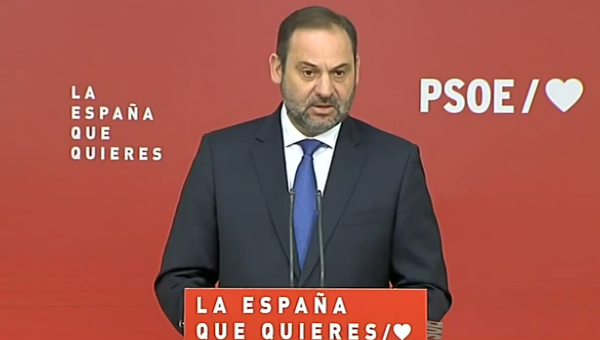 Cuando Ábalos alzaba la bandera feminista