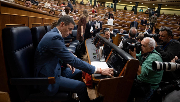 Pedro Sánchez en el Congreso