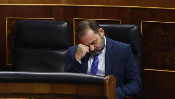 José Luis Ábalos en su época como ministro de Fomento