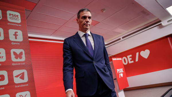El presidente del gobierno, Pedro Sánchez