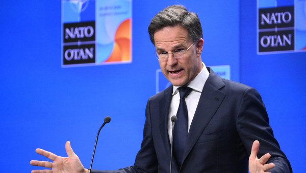 El secretario general de la OTAN, Mark Rutte