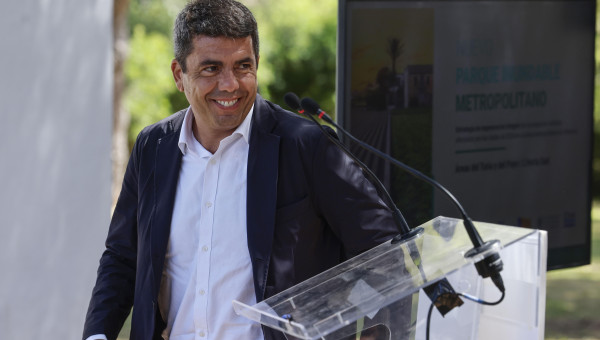 Imagen del presidente de la Generalitat Valenciana, Carlos Mazón
