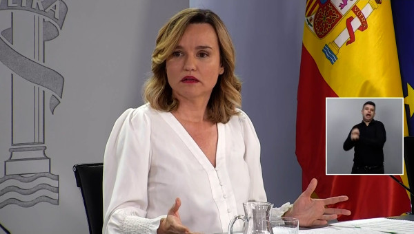 La portavoz del Gobierno, Pilar Alegría