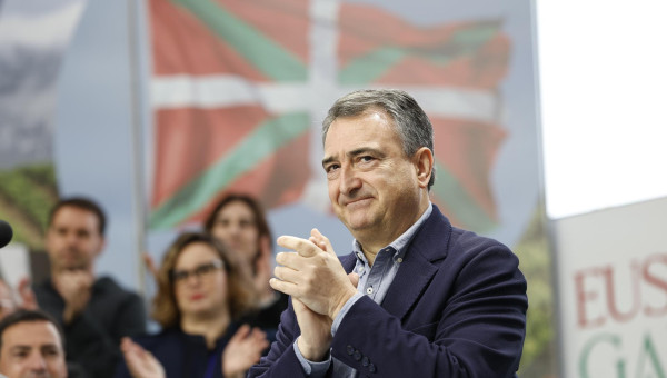 El presidente del PNV, Aitor Esteban