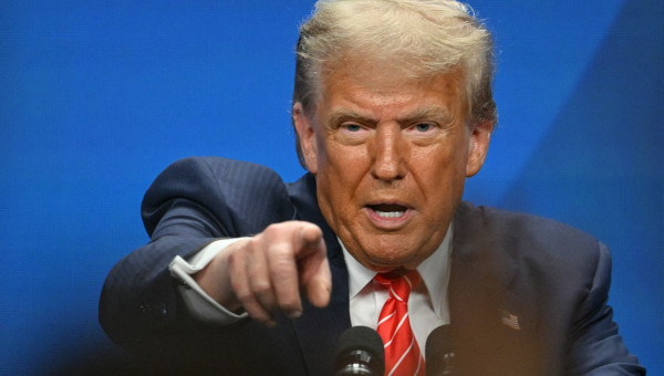 El presidente de Estados Unidos, Donald Trump, en la cumbre de la OTAN en La Haya