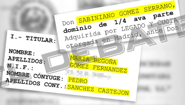 Las escrituras de los pisos que Begoña Gómez compró con dinero de los negocios familiares
