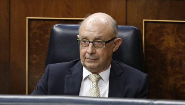 Cristóbal Montoro durante su etapa como diputado en el Congreso