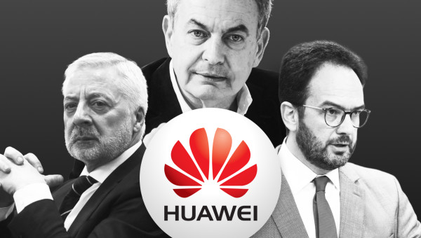 Pepiño Blanco, José Luis Rodríguez Zapatero y Antonio Hernando.
