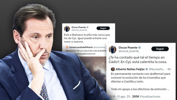 Montaje tuits Óscar Puente