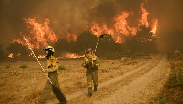 Incendio en Orense
