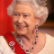 Queen Elizabeth II attending an official state dinner in Berlin, Wednesday, June 24, 2015.