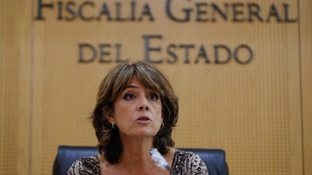 La fiscal general del Estado, y ex ministra de Justicia, Dolores Delgado