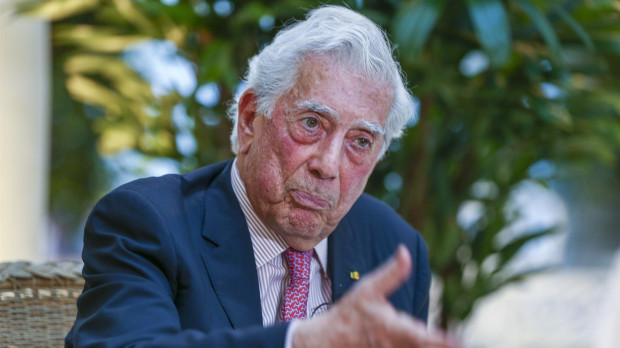 Mario Vargas Llosa en una entrevista reciente con Efe en Quito (Ecuador)
