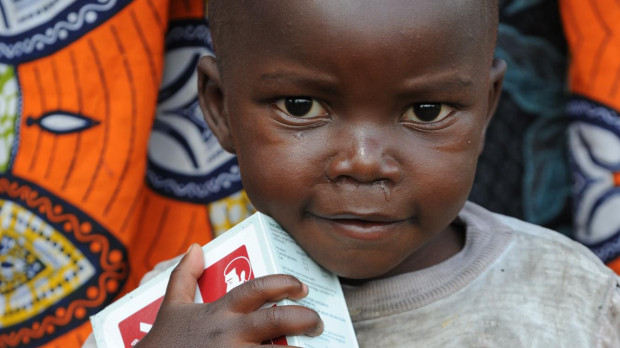 Niño en áfrica