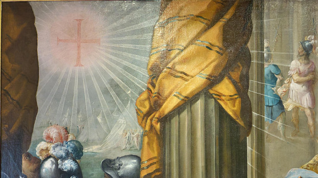 Visión de Constantino de Francisco Herrera el Viejo