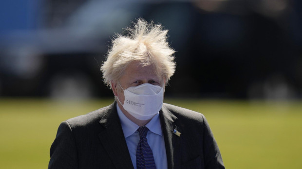 El primer ministro británico Boris Johnson