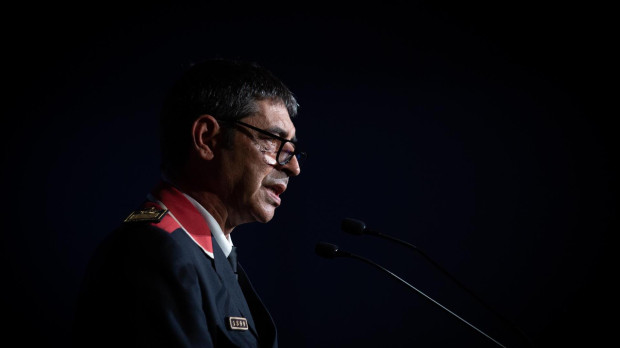 El mayor de los Mossos d'Esquadra, Josep Lluís Trapero