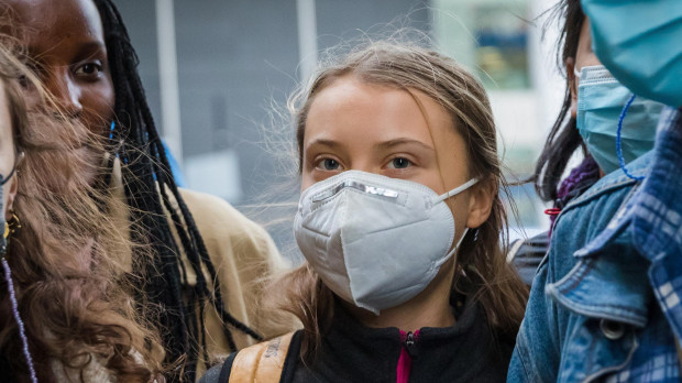 La activista sueca Greta Thunberg