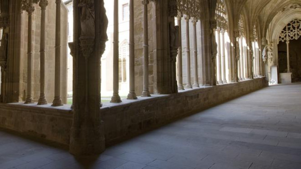 El claustro de los Caballeros, entre los años 1517 y 1528 se construye el claustro
