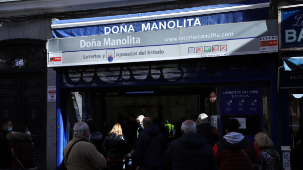 La administración de loterías Doña Manolita