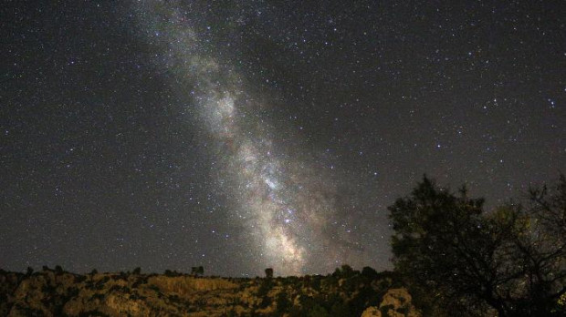 Cielo repleto de estrellas en Croacia, en una imagen de archivo