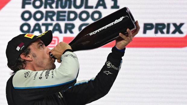 El piloto de Alpine, Fernando Alonso, ha vuelto a un podio siete años en el GP de Qatar