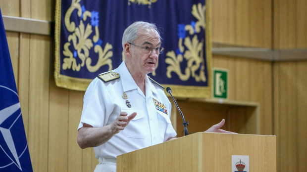El jefe de Estado Mayor de la Defensa (JEMAD), el almirante Teodoro López Calderón