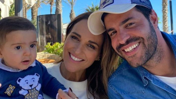 En la foto familiar solo faltaba Daniella, que estaba tras la cámara