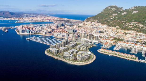 Recreación del proyecto Victoria Keys en Gibraltar