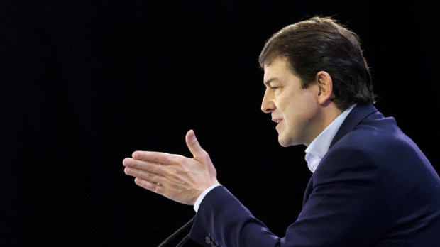 El presidente de Castilla y León, Alfonso Fernández Mañueco