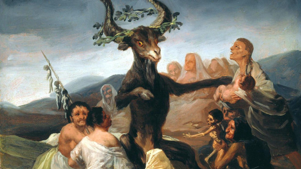 'El aquelarre', cuadro de Goya