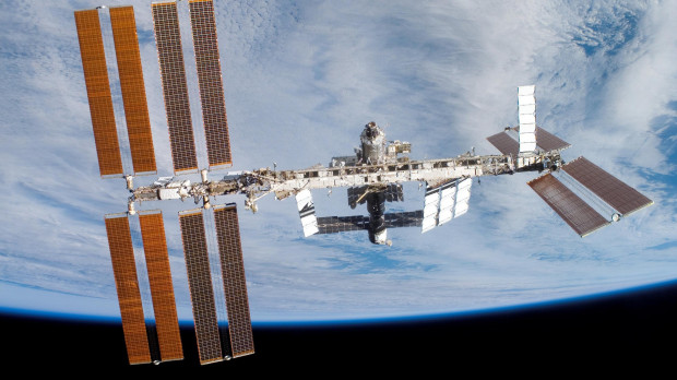 La Estación Espacial Internacional, en una imagen tomada en 2007