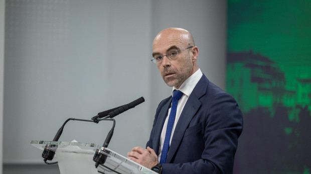 Jorge Buxadé, este lunes en rueda de prensa